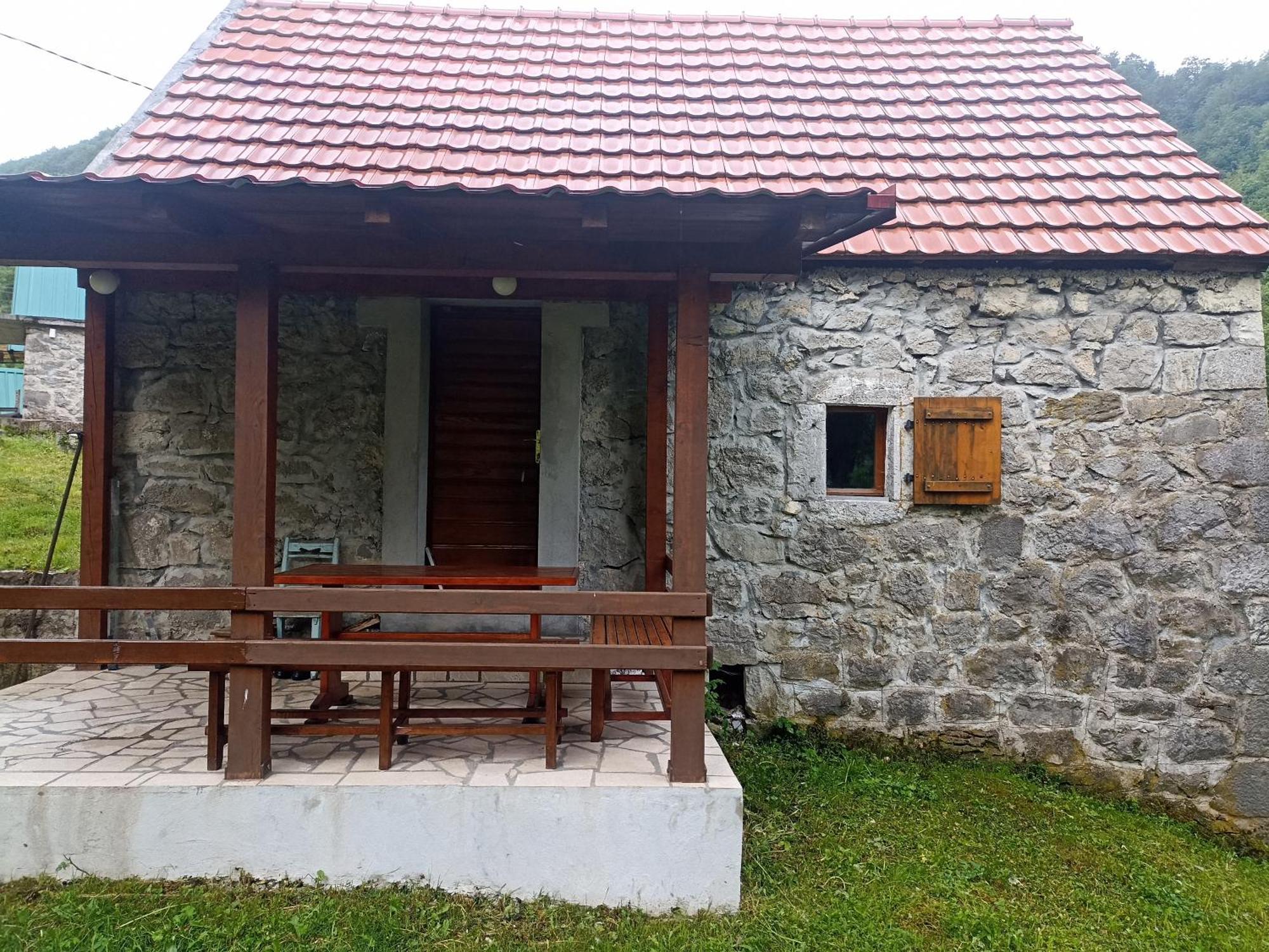 Vila Kamena Kuca- Stone House Scepanovic Bijela Savnik Exteriér fotografie